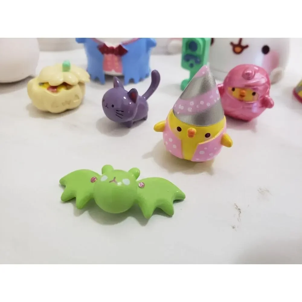 Molang Push N Peel Mystery Blind Mini Set LOT Jazzwares 2017 Halloween‎